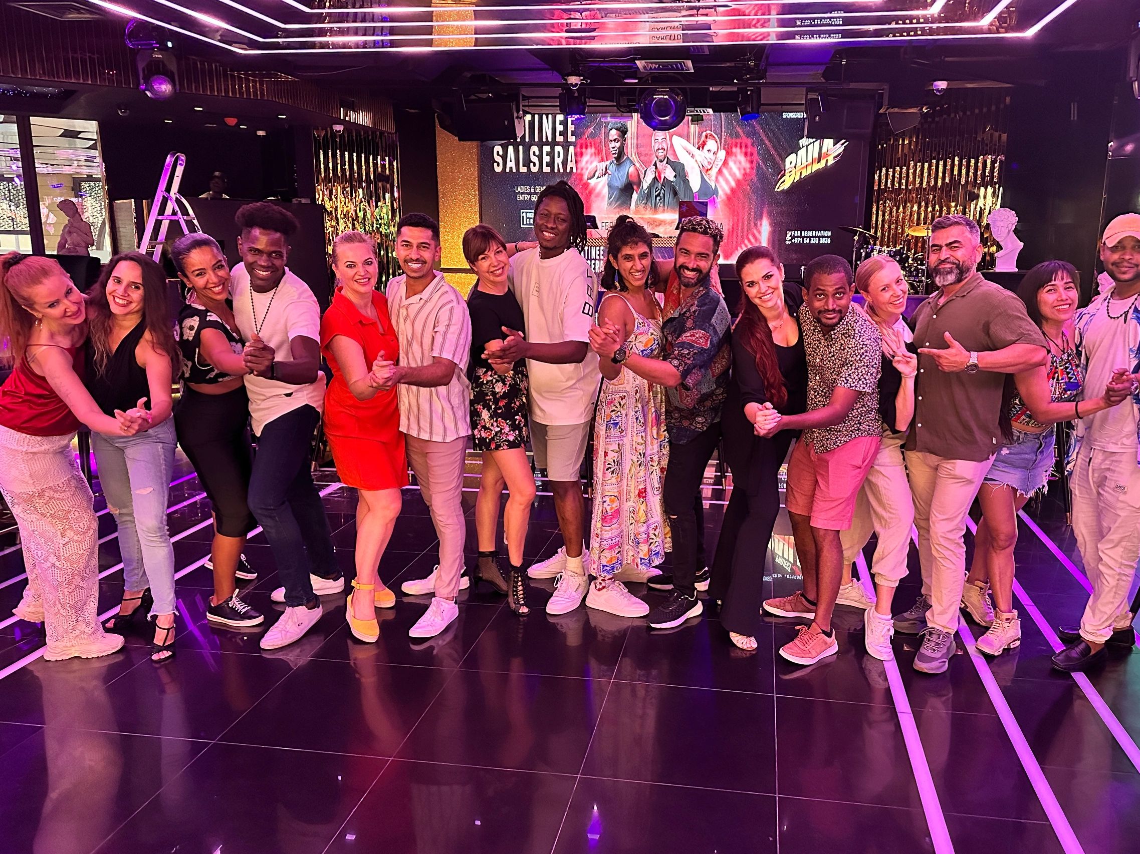 Salsa cubana party in Dubai