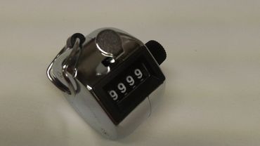 High Quality Upgreen Chrome handheld Tally Counter 