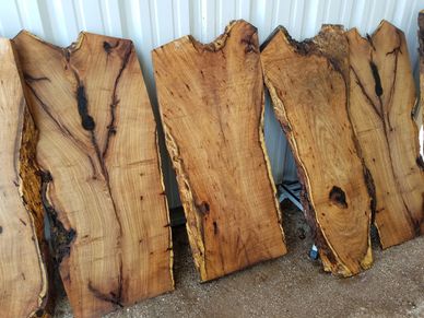 Mesquite Live Edge Slab