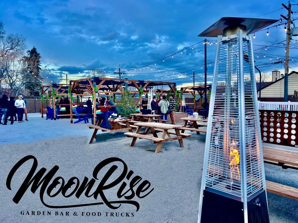 Moon Rise Garden Bar and Food Trucks Property and Dog Friendly Beer Garden