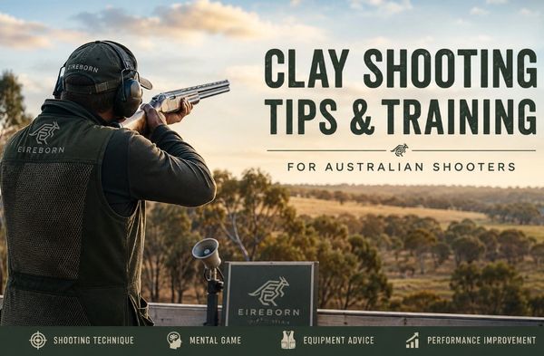Eireborn's shooting content is developed with input from experienced clay shooters