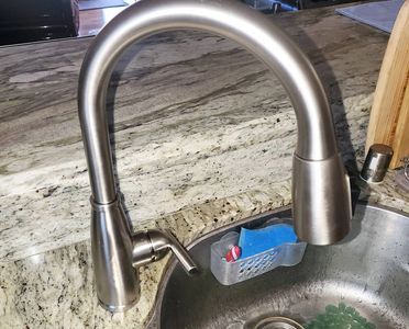 kitchen faucet in a kitchen 