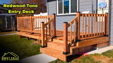 Elevated Wood Deck | Great Falls, MT