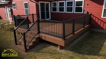 Elevated Trex Deck | Great Falls, MT