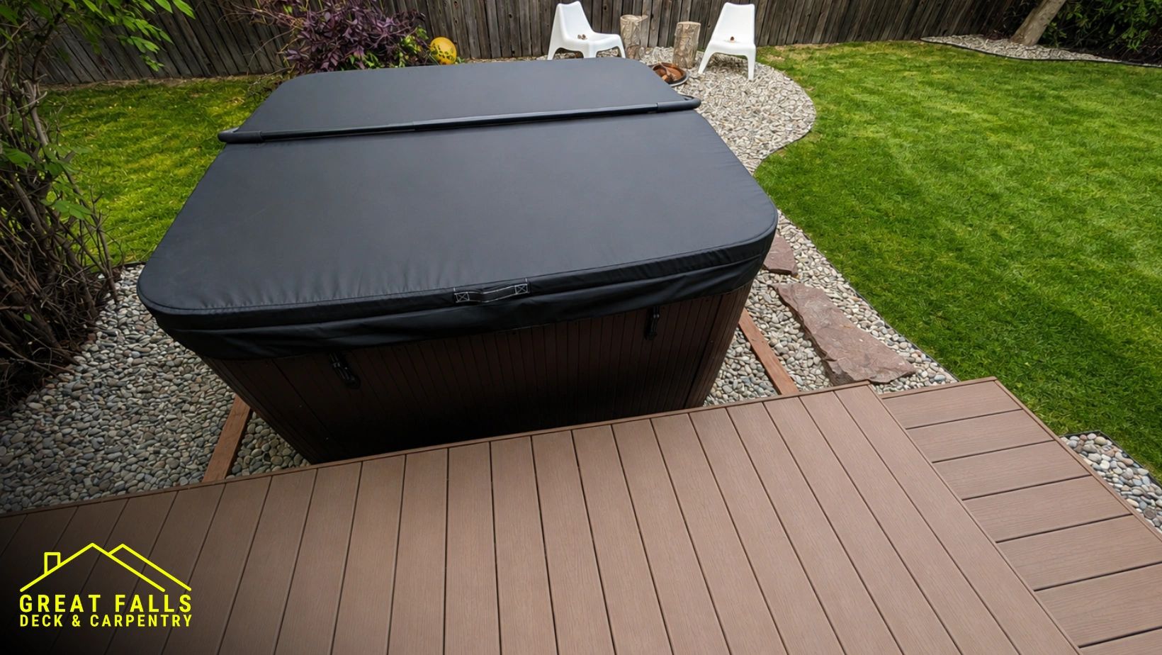 Small Trex Deck Installation | Great Falls, MT Composite Deck Builder