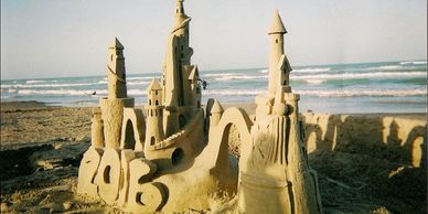 Ms. Texas sandcastle building. Spoil me. 