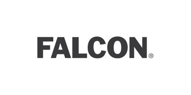 Black text logo reading 'FALCON' on white background.