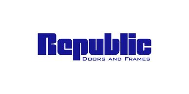 Republic Doors and Frames logo.