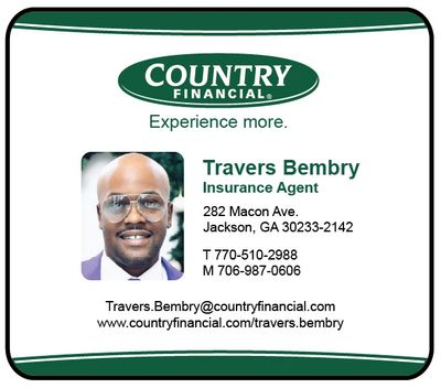country financial insurance Travers bembry