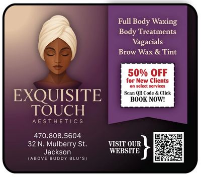 Skin Care and Spa Jackson Exquisite Touch Aesthetics exclusive coupons only here