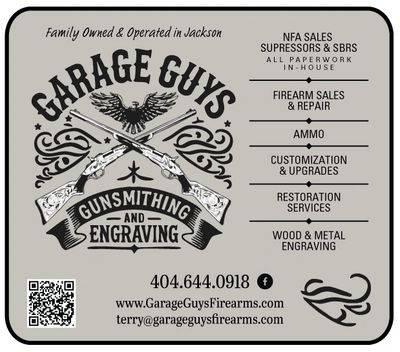 garage Guys gunsmithing and engraving Jackson
