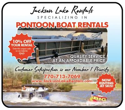 Jackson Lake Rentals is a Boat Rental Service located in Covington, GA