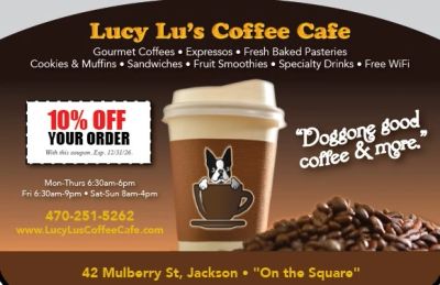 Lucy lus coffee Jackson exclusive coupons