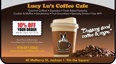 Lucy lus coffee jackson exclusive coupons only here