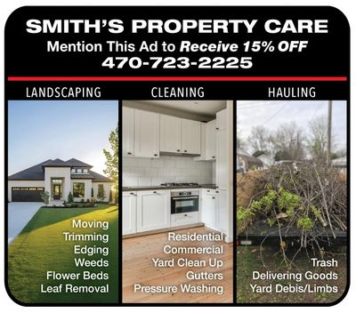 smiths Property Care Jackson exclusive coupons only here