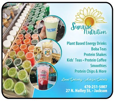smoothies in Jackson sunrise