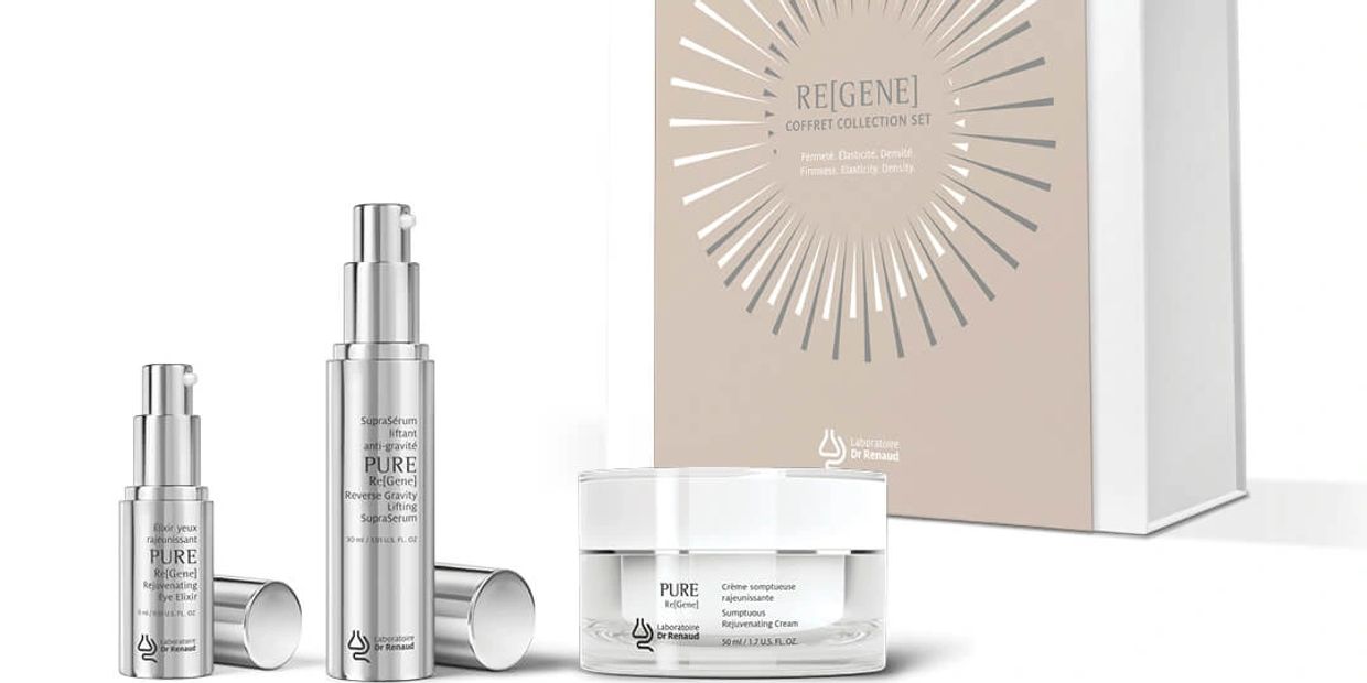 Gamme de produits du Laboratoire Dr Renaud pour des soins de la peau et soins du visage