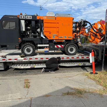 New Tesmec City CleanFast arriving on our jobsite 2025