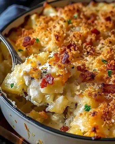 Rustic Ground Beef and Potato Bake