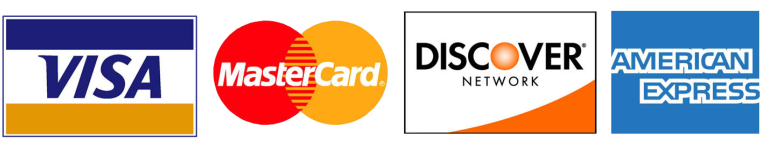 Visa Mastercard Discover American Express