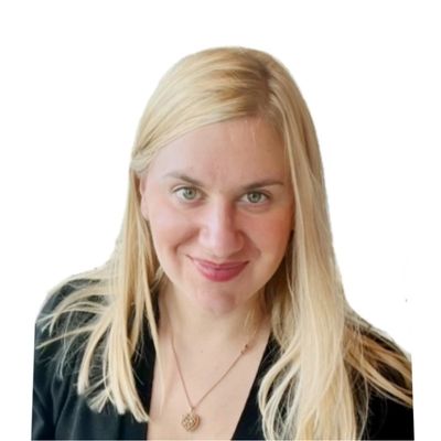 Image of certified ADHD coach, Sophie, wearing a smart black jacket
