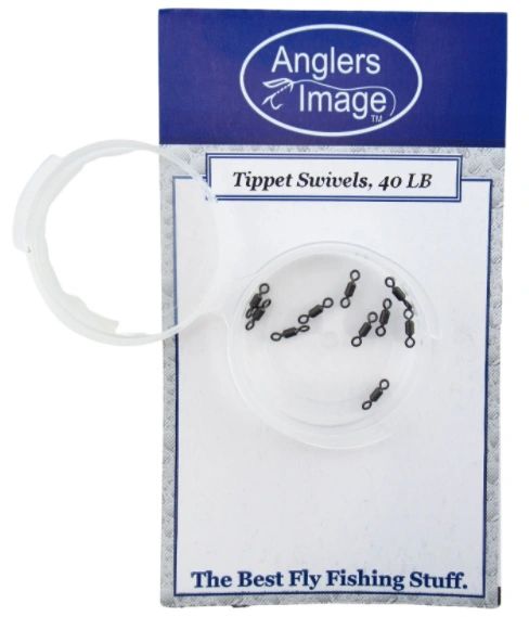 Anglers Image Tippet Swivels (Size: 40LBS)