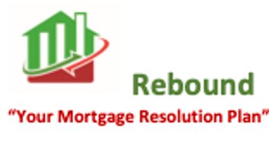 Logo for Rebound, a mortgage resolution service.