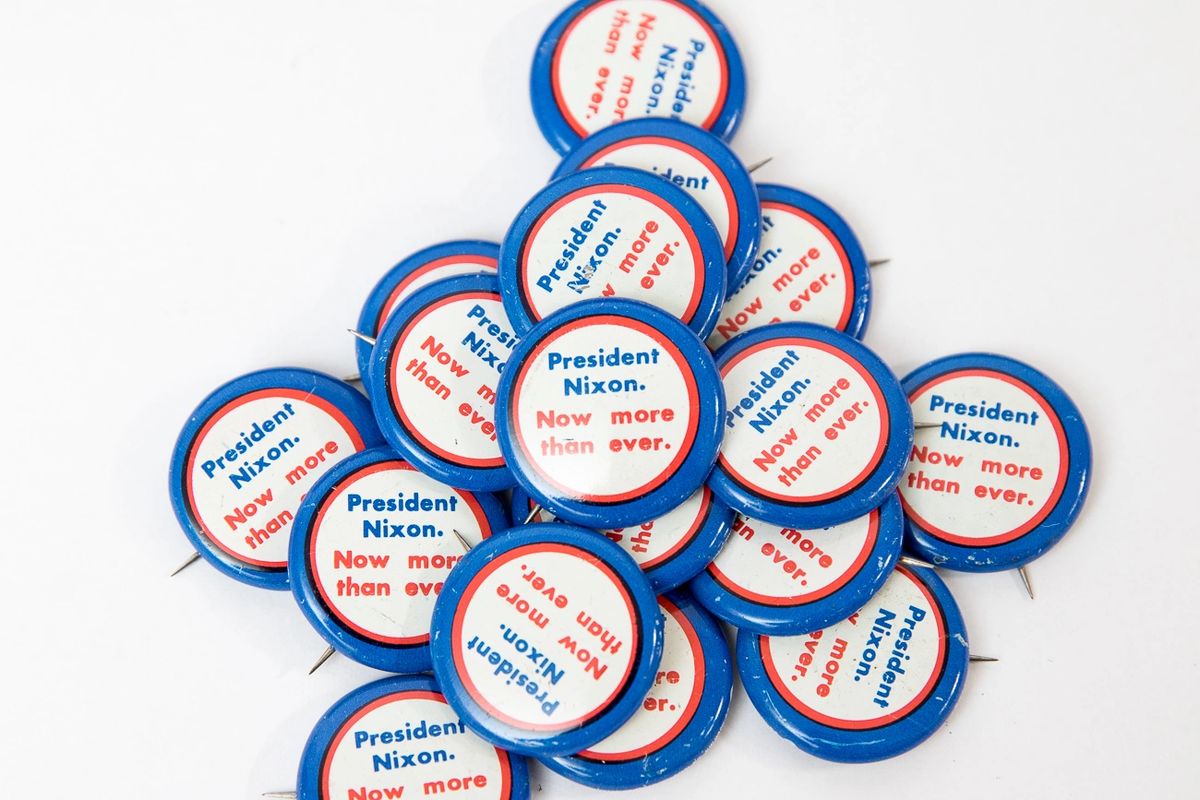Vintage Nixon Presidential Buttons