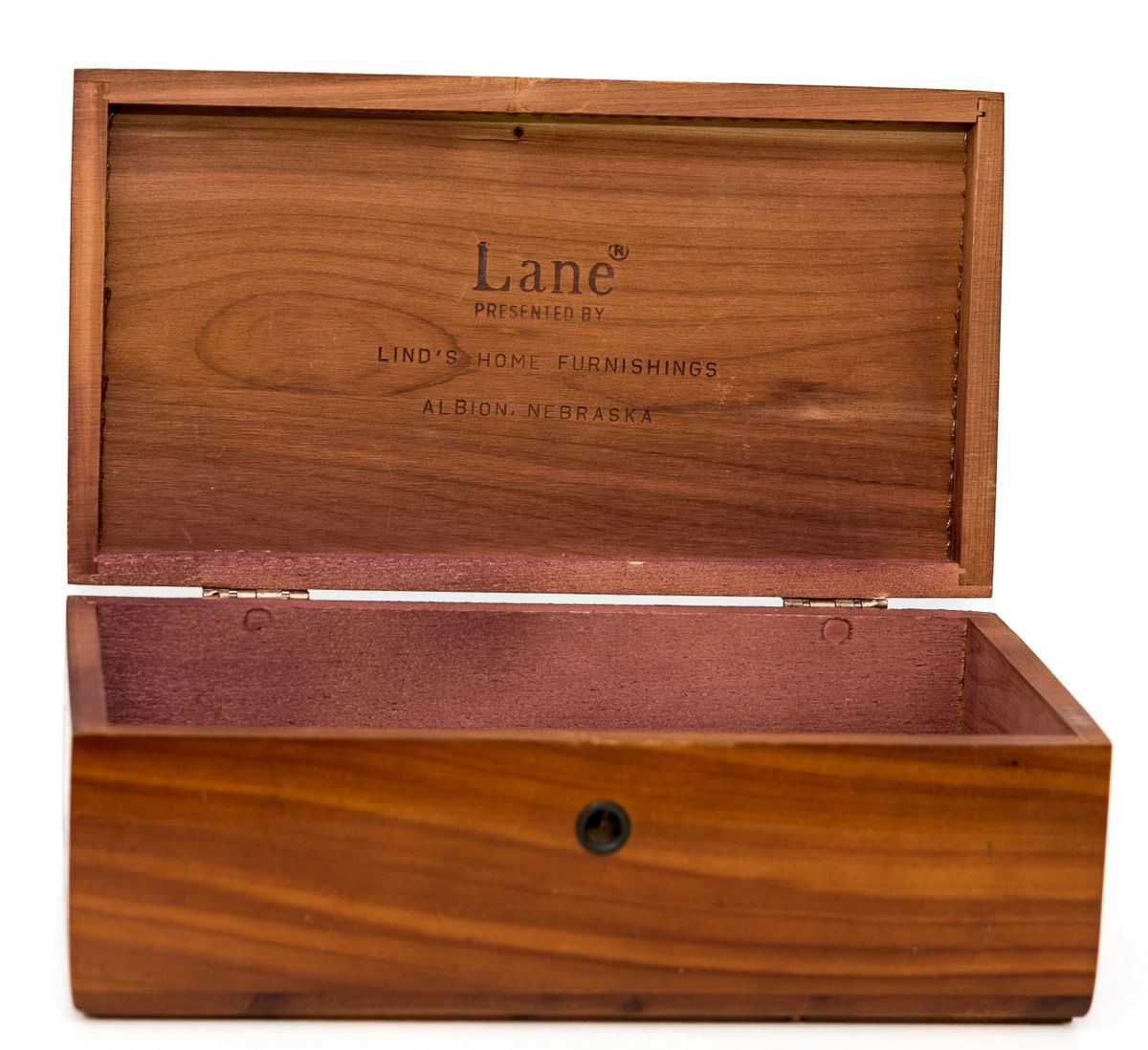 Salesman Sample Lane Cedar Jewelry Box Lind s Home Furnishings