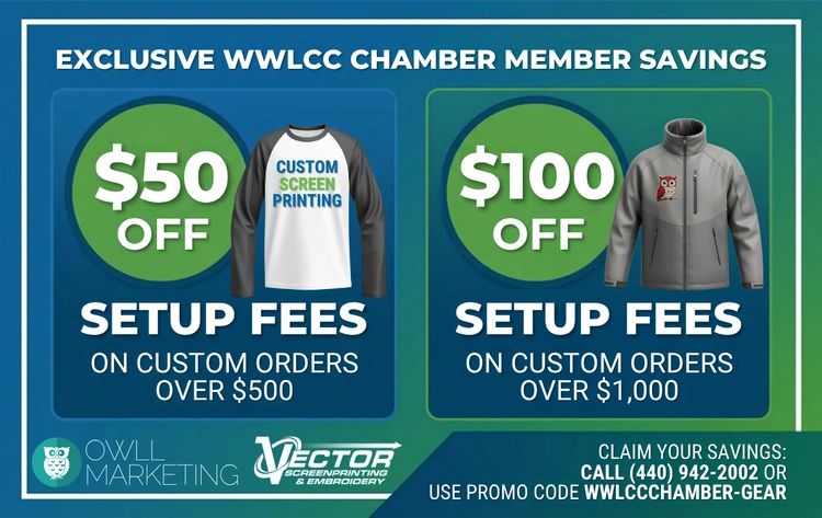 WWLCC Chamber Member Fall Promo with Owll Marketing and Vector