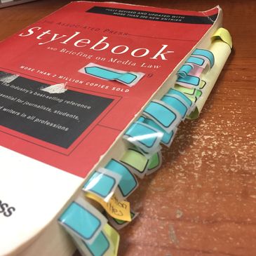 APA Stylebook to check student's writing.