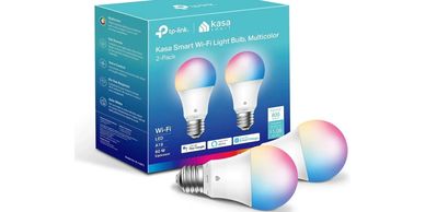 Smart Light Bulbs, Full Colour Changing Dimmable Smart WiFi Bulbs works with Alexa and Google Home