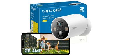 Wire-Free MagCam, Indoor/Outdoor 2K Battery Powered WiFi Security Camera, Wireless Magnet
