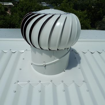 Whirlybirds- Roof Vents.