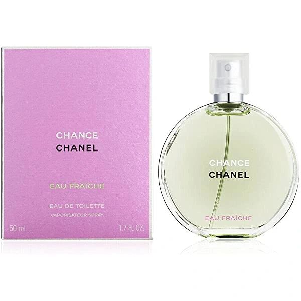 100% Pure ChaneI Chance Eau Fraiche Eau de Toilette Women Spray by Chanel  Paris EDT