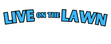 Live on the Lawn tribute concert series logo.