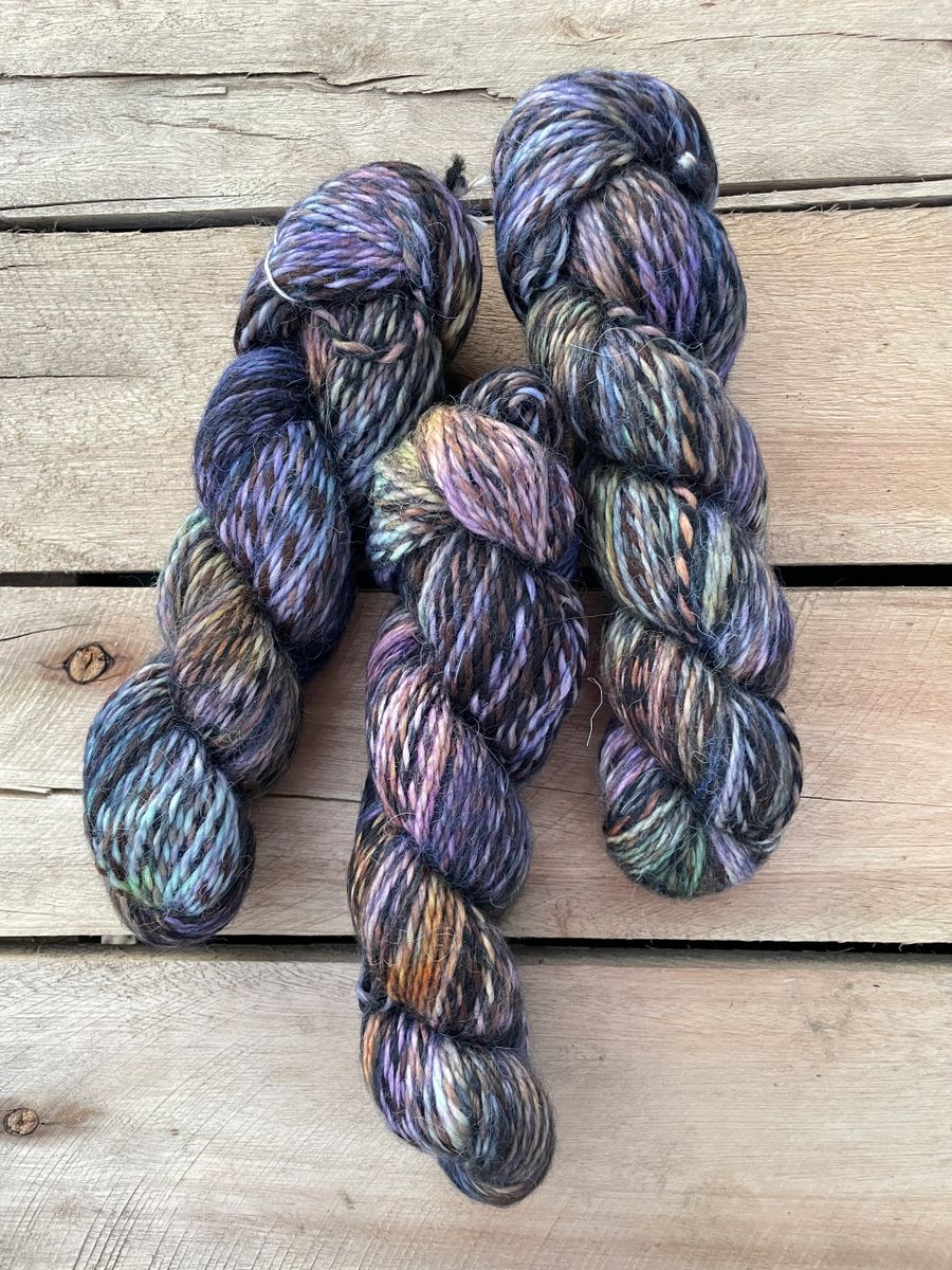 Espiral Random Marl Worsted Weight Alpaca Yarn