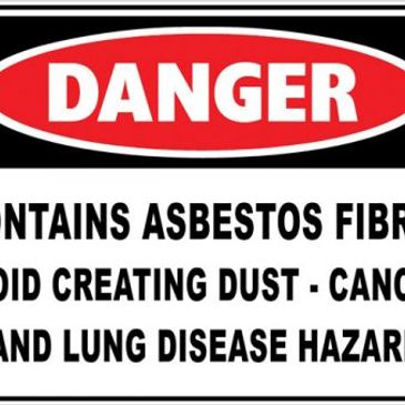 Dangers of asbestos in the house, asbestos inspection