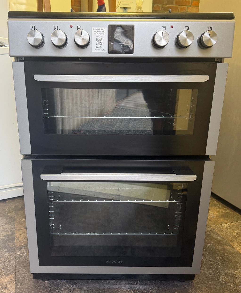 Kenwood 60cm Double Oven Dual-Fuel Cooker