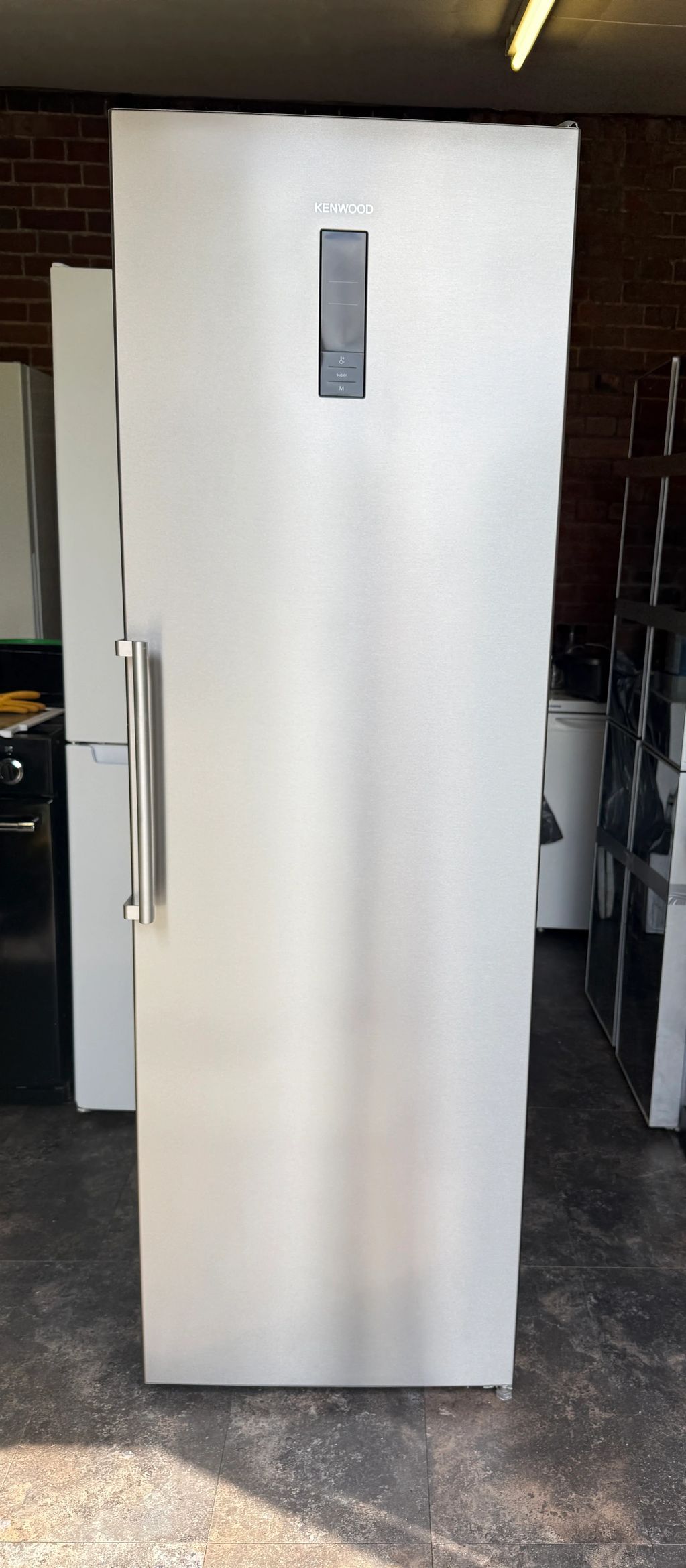Tall Kenwood Stainless Steel Frost Free Freezer