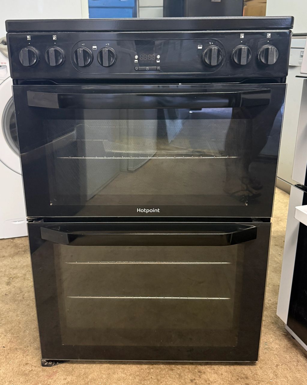 Hotpoint 60cm Double Oven Electric Cooker 