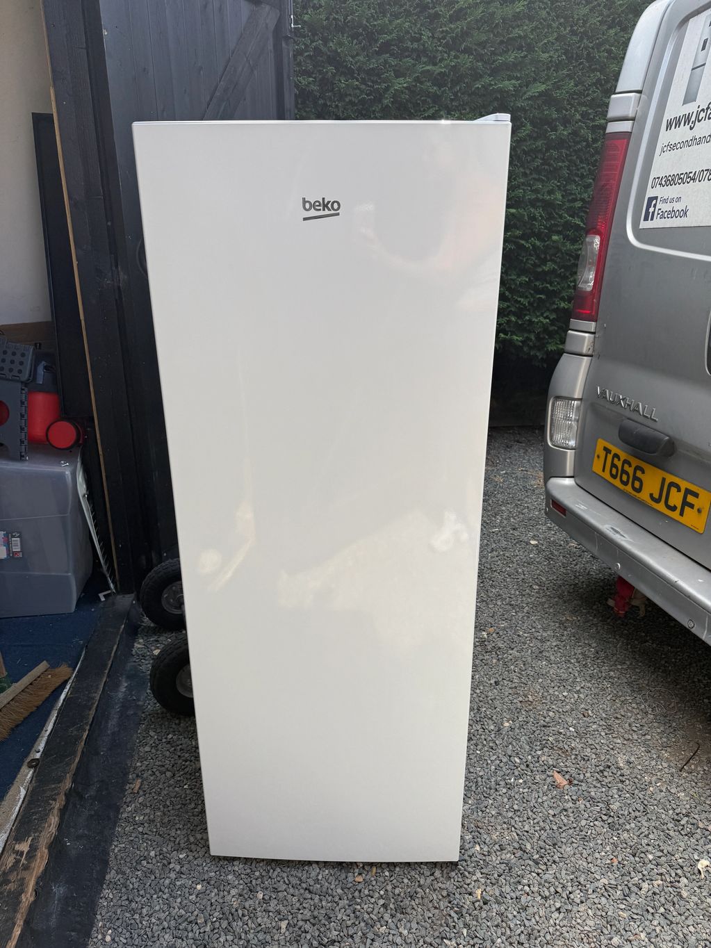 Beko Tall Upright Frost Free Freezer 