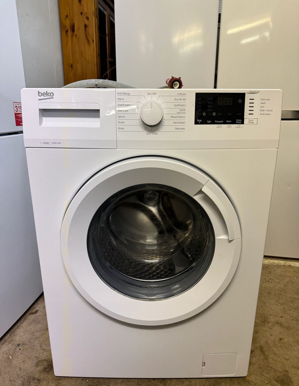 Beko 10kg 1400 RPM Washing Machine 