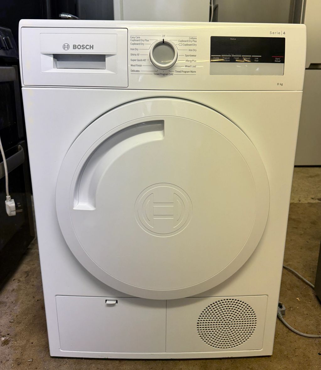Bosch Series 4, 8kg Condenser Dryer