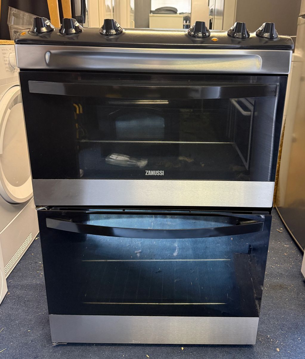 Zanussi 60cm Double Oven Electric Cooker 