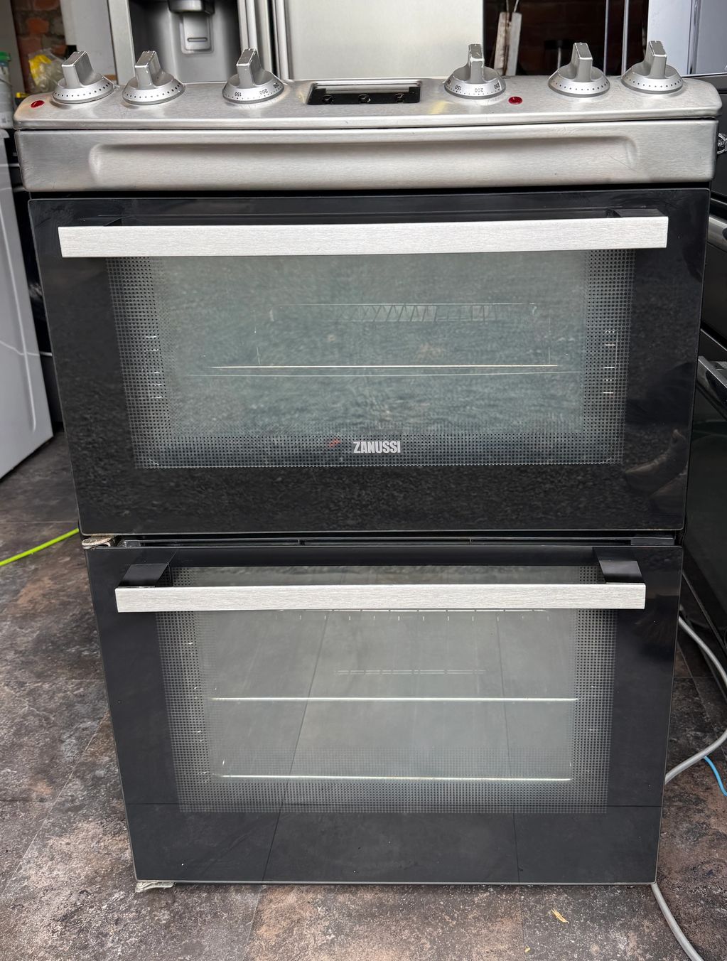 Zanussi 60cm Induction Double Oven Electric Cooker
