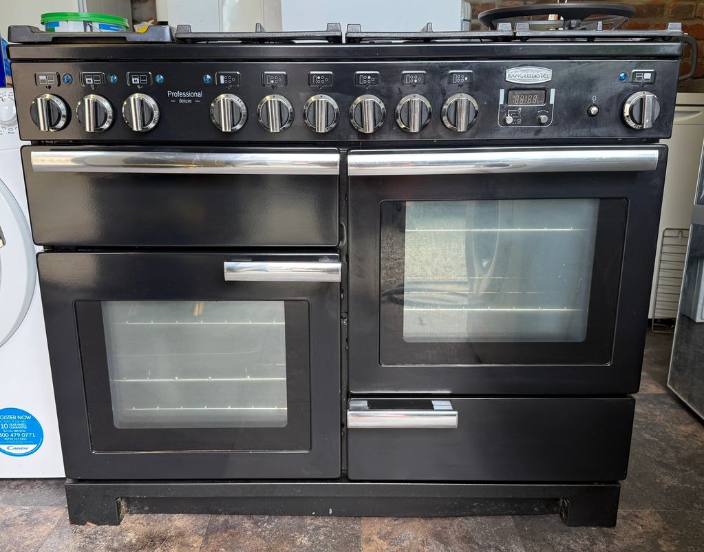 Rangemaster Professional Deluxe 110cm Dual-Fuel Range Cooker
