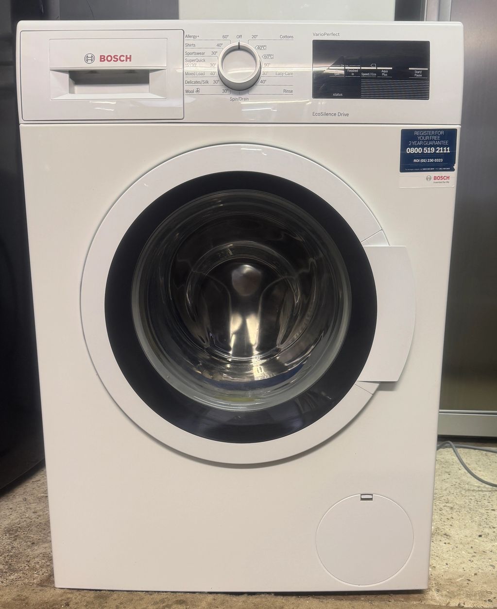 Bosch Series 6, 9kg 1400 RPM Washing Machine 