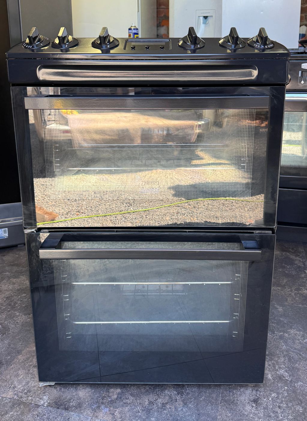 Zanussi 60cm Double Oven Gas Cooker 