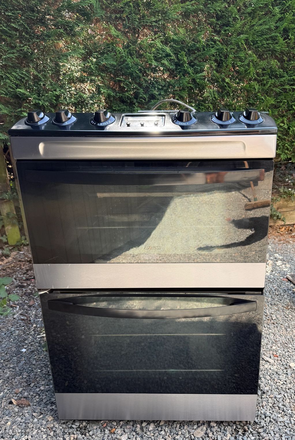 Zanussi 60cm Double Oven Gas Cooker